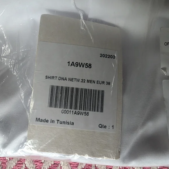 Men's White Shirt - Picture 3 of 3